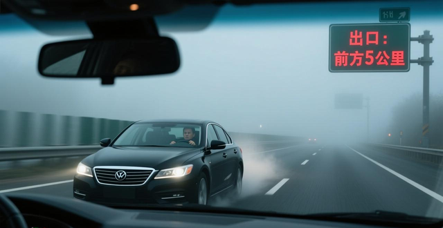 出行提示_秸稈焚燒 高速公路 煙霧行車(chē)安全